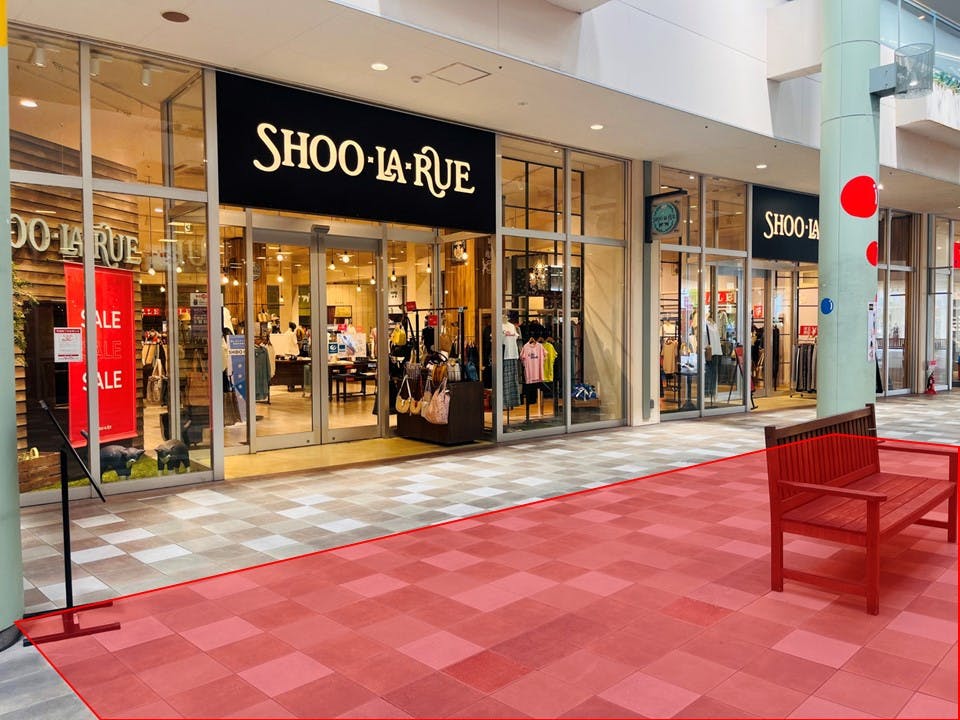 【イオンタウン鈴鹿】販促プロモーションや食物販に最適な1階本館通路沿いにあるイベントスペースの画像