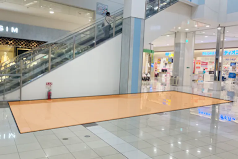 【イオンモール浜松市野*】1F グリーンコートの画像1