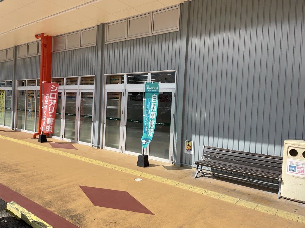 【フレスポ深堀】PRイベントに利用可能な屋外喫煙所のスペースの画像