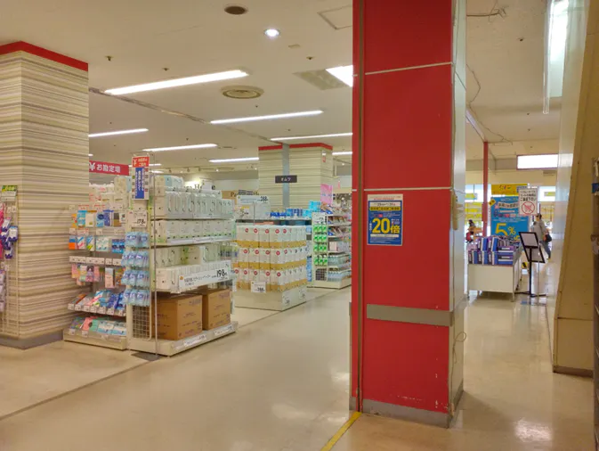 【イオン船岡店】1Fエスカレーター前 販促プロモーションに最適なスーパー店内催事イベントスペース