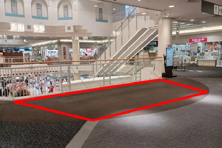 【イオンモール日根野*】【イオンモール日根野】2FブリッジA スペース(ハニーズ前)の画像2