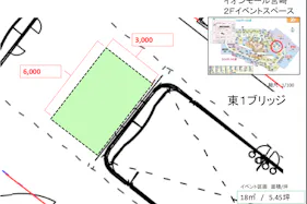 【イオンモール宮崎】東Aブリッジ(シマムラ前東側)