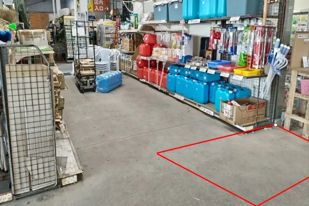【ケーオーニシムタ大根占店】販促プロモーションや最適な軒下スペース