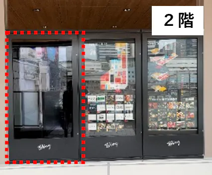 【ウィング高輪】ウィング高輪（品川）デジタルサイネージ７面_ビジョン