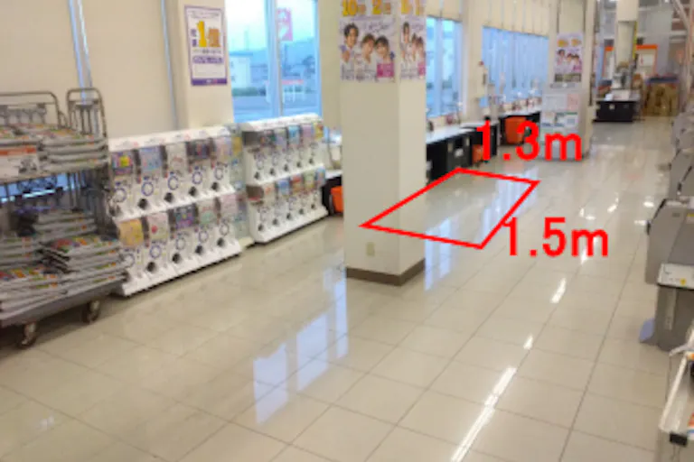 【ザ・ビッグ大曲福田店】レジ横催事スペース② 販促プロモーションや物販に最適なスーパー店内催事イベントスペースの画像1