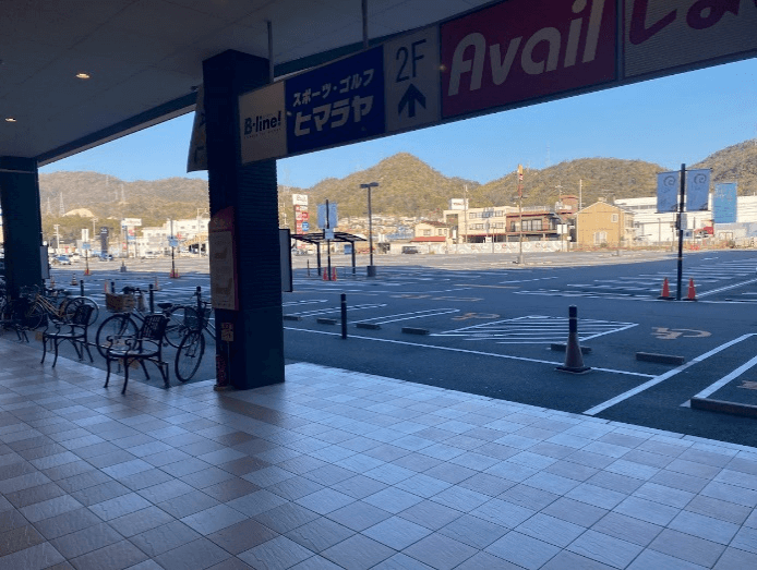 【フレスタモール カジル岩国】プロモーションに最適な半屋外スペース