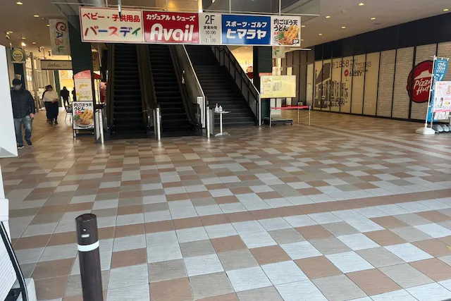 【フレスタモール カジル岩国】プロモーションに最適な半屋外スペース