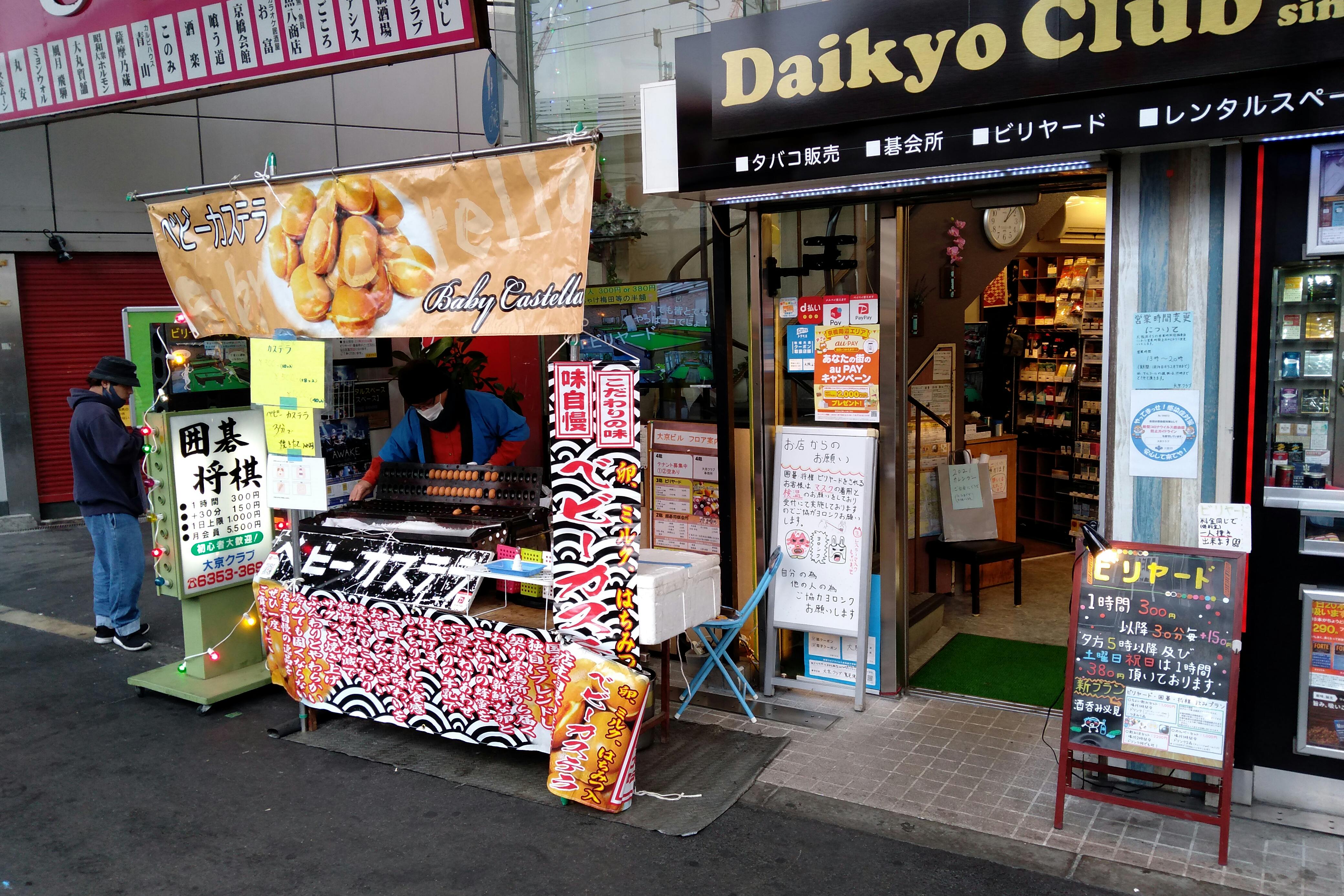 例:飲食物販売