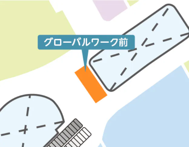 【イオンモールかほく*】グローバルワーク前ブリッジ