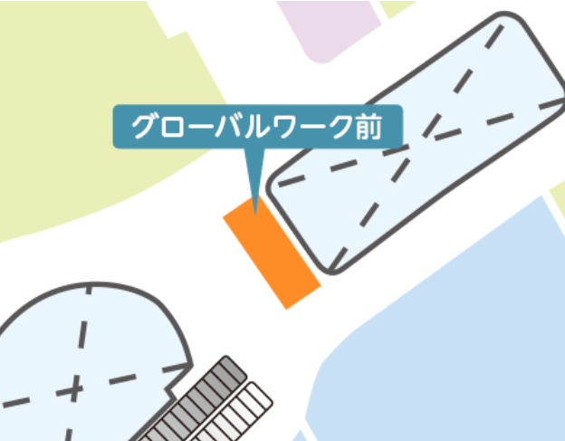【イオンモールかほく*】グローバルワーク前ブリッジ
