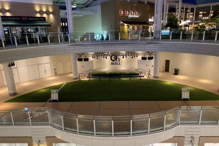 【あべのキューズモール】「3F スカイコート」 ステージイベントやサンプリングイベントに最適の画像2