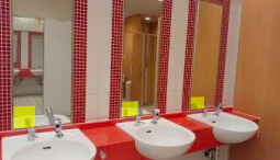 【イオンモール鶴見緑地】モール内広告 化粧室