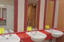 【イオンモール鶴見緑地】モール内広告 化粧室