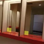 【イオンモール鶴見緑地】モール内広告 化粧室