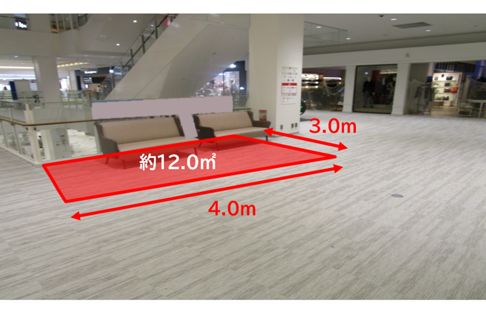 【ららぽーと湘南平塚】2階 YAMA東エスカレーター横