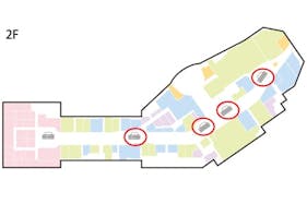 【イオンモール新利府】モール内広告 エスカレーターレーン