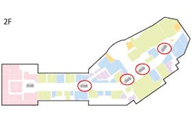 【イオンモール新利府】モール内広告 エスカレーターレーン