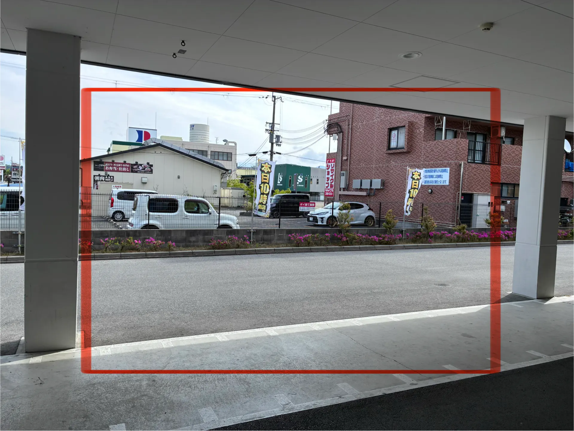 【ダイナム滋賀彦根店】物販や販促イベントに最適なアミューズメント施設のイベントスペース1