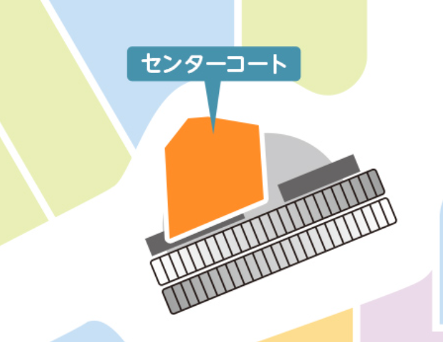 【イオンモールかほく*】センターコート