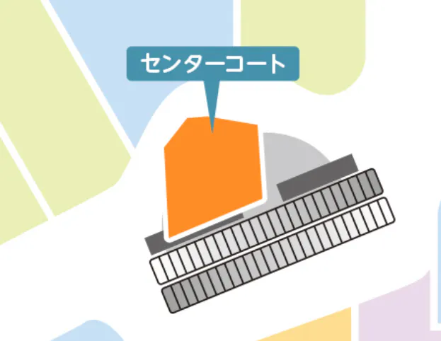 【イオンモールかほく*】センターコート