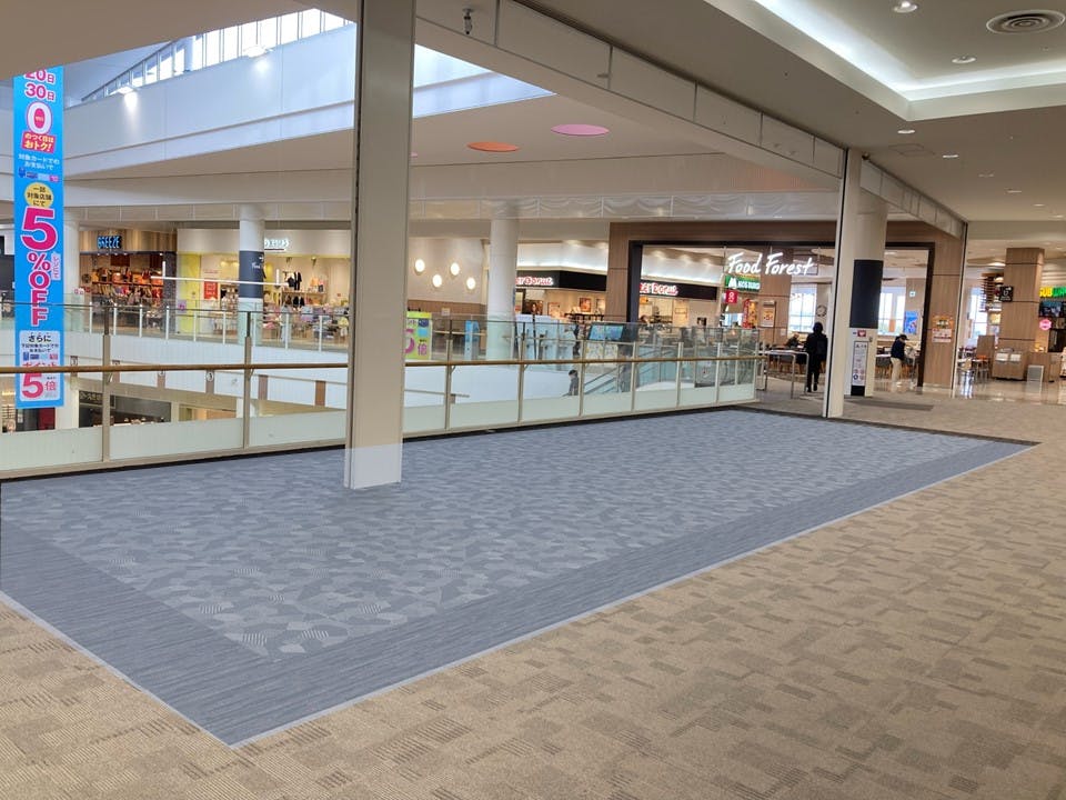 【イオンモール熊本】イオンスタイル前ブリッジの画像