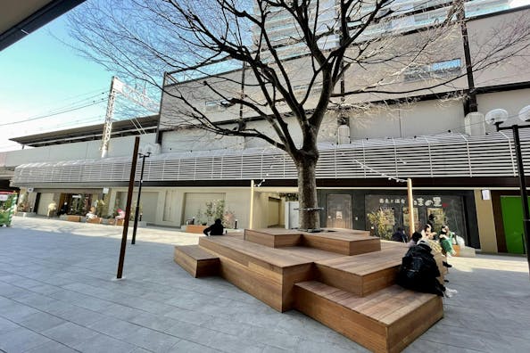 【京王クラウン街笹塚】物販やワークショップ、キッチンカーなどに最適なけやき広場