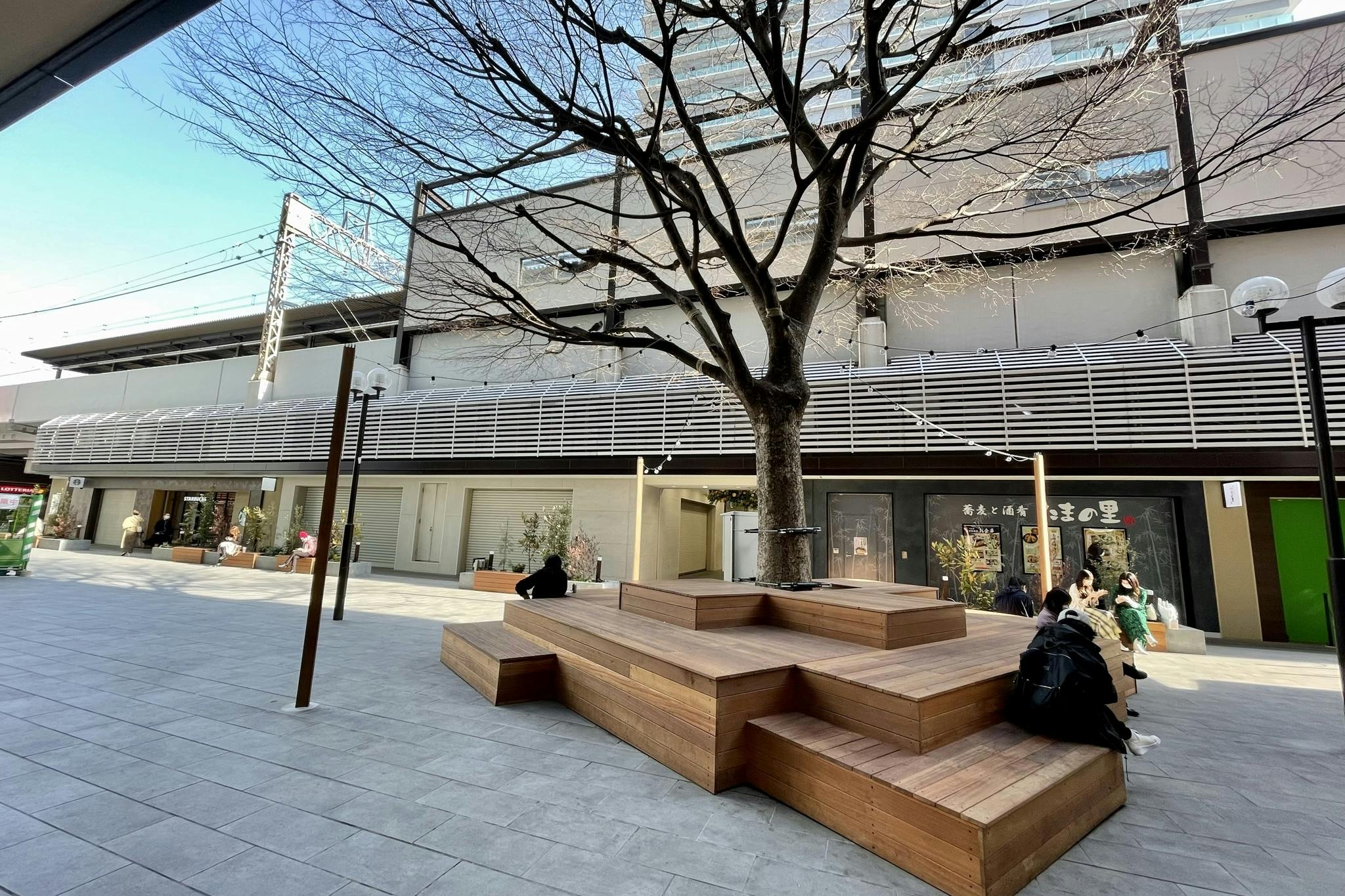 【京王クラウン街笹塚】物販やワークショップ、キッチンカーなどに最適なけやき広場