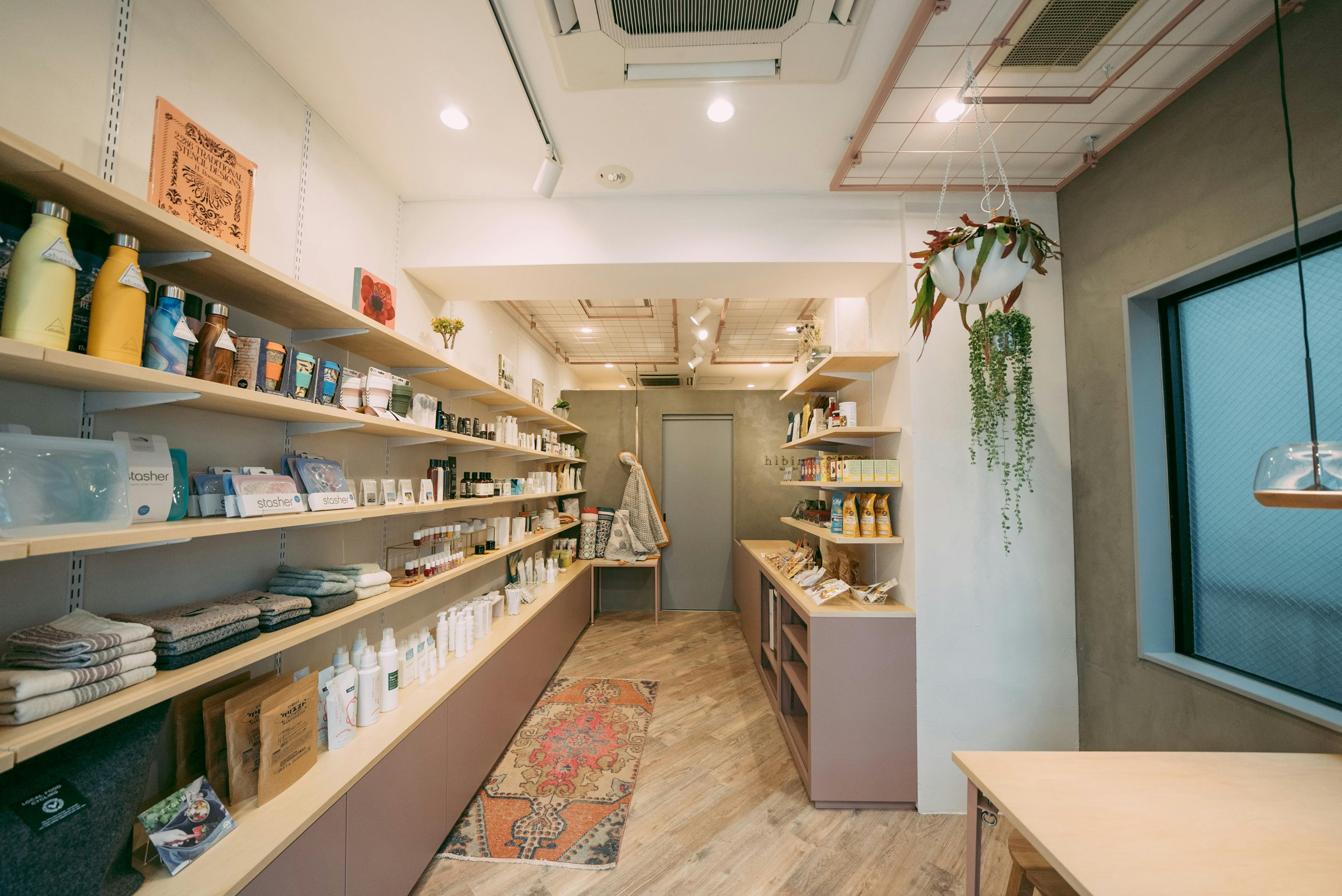 【目黒駅3分】目黒駅より徒歩3分にある撮影ロケ地に適したエシカルライフショップを利用可能なイベントスペース