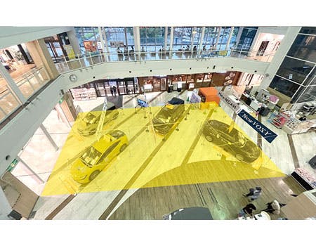 【イオン新浦安SC】プロモーションや物販に最適な屋内の大型イベントスペースの画像