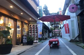 【別所温泉駅徒歩7分】サンプリング、プロモーション、ポップアップに最適な北向観音参道スペース