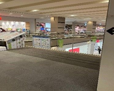 【ララガーデン川口】2階 北側エスカレーター前