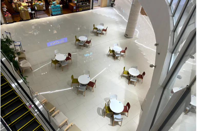 【イオンモール白山】1階白山マルシェコートの画像2