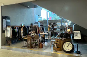 【アミュプラザみやざき】うみ館 食物販などの催事に最適な1Fエスカレーター下トラフィックの多いイベントスペース