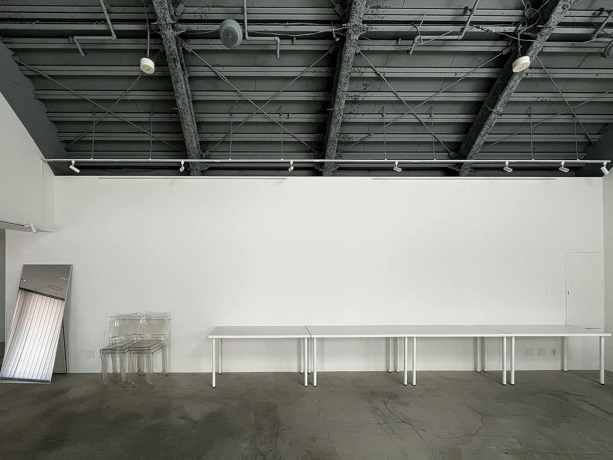 【代官山駅2分】展示会やポップアップストア、撮影に適した白壁コンクリート打ちっぱなしの200㎡越えのダイナミックな空間