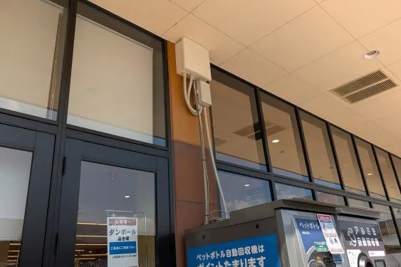 【天満屋ハピーズ倉敷笹沖店】店舗壁面通路 各種プロモーション、会員獲得イベントに最適な屋外催事イベントスペース