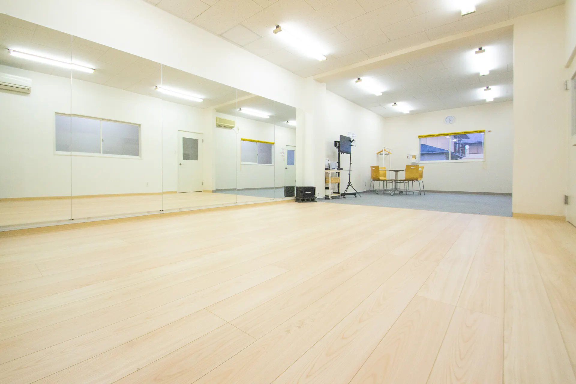 【佐野市駅6分】ダンス教室や撮影に活用できる音響・撮影設備が充実したイベントスペース