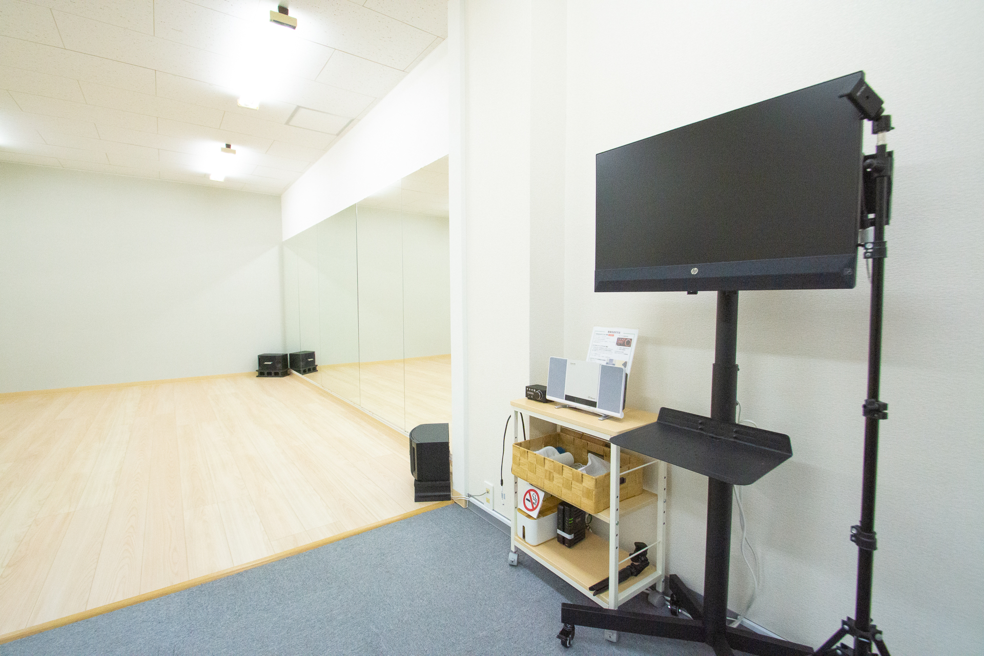 【佐野市駅6分】ダンス教室や撮影に活用できる音響・撮影設備が充実したイベントスペース