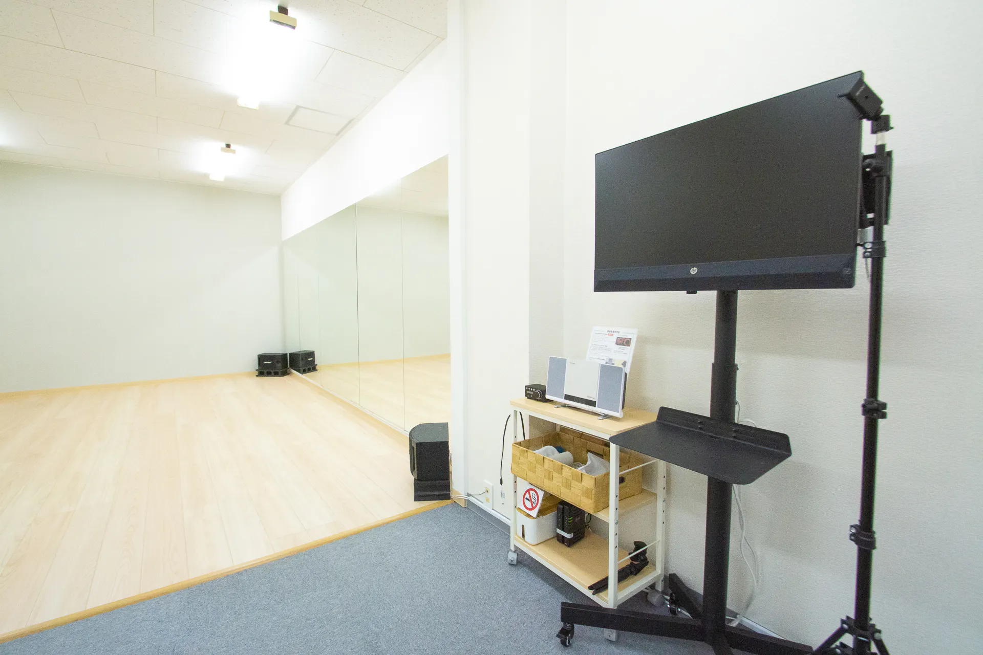 【佐野市駅6分】ダンス教室や撮影に活用できる音響・撮影設備が充実したイベントスペース