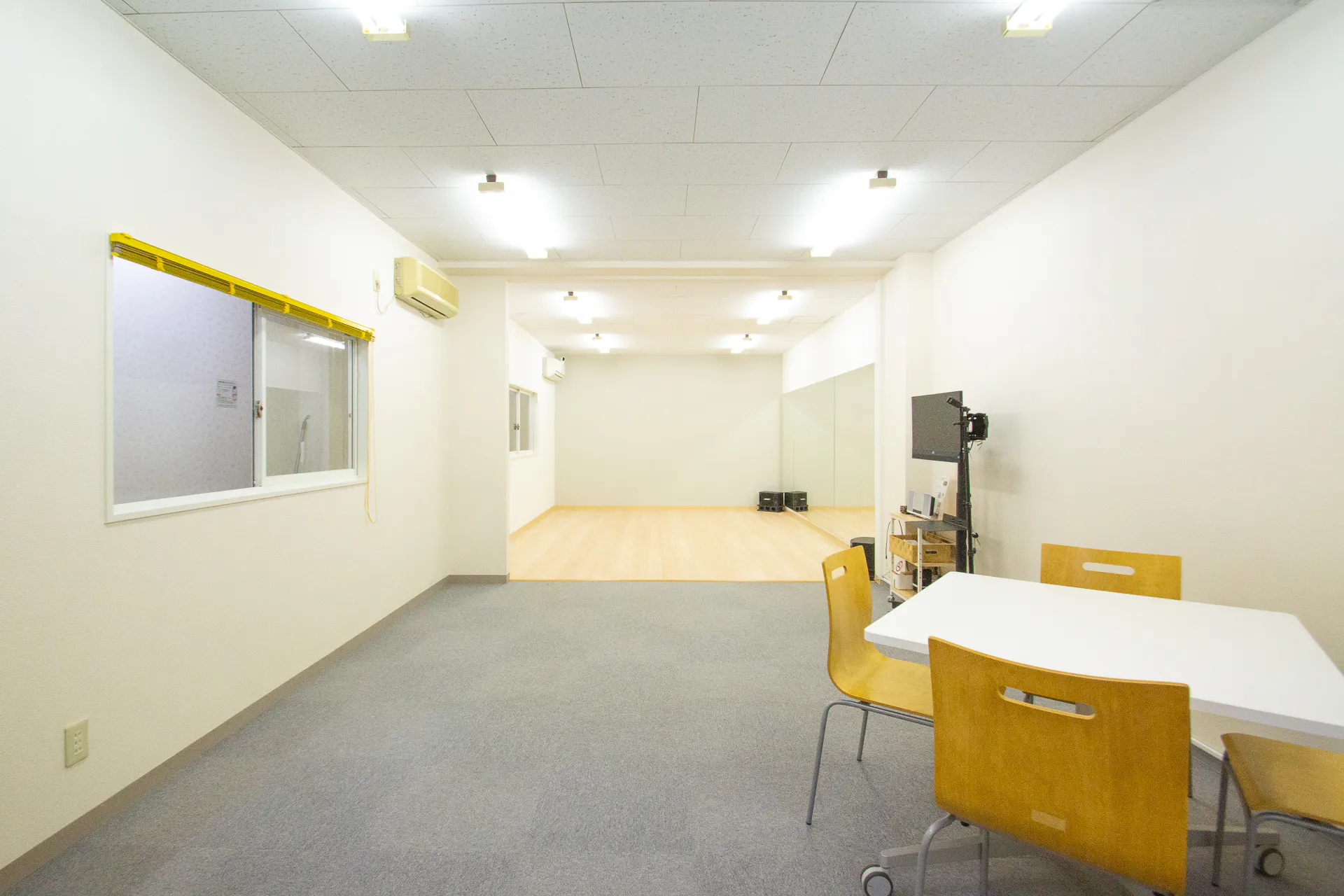 【佐野市駅6分】ダンス教室や撮影に活用できる音響・撮影設備が充実したイベントスペース