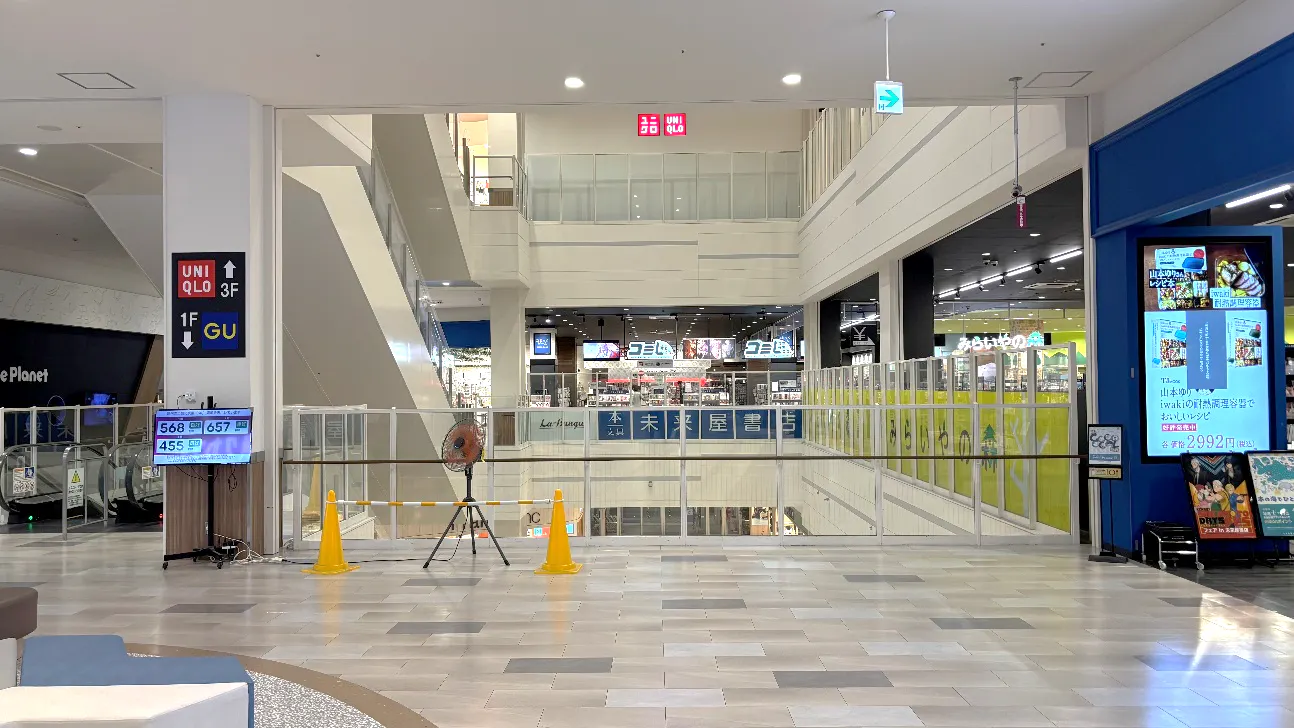 【イオンモールKAGOSHIMA BAY（鹿児島県）】ホビーゾーン前　催事スペース