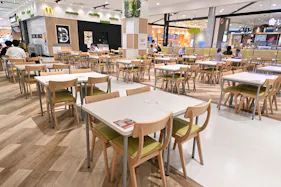 【イオンモール長久手】モール内広告 フードコート(1Fナガクテマルシェ 3Fフードフォレスト)