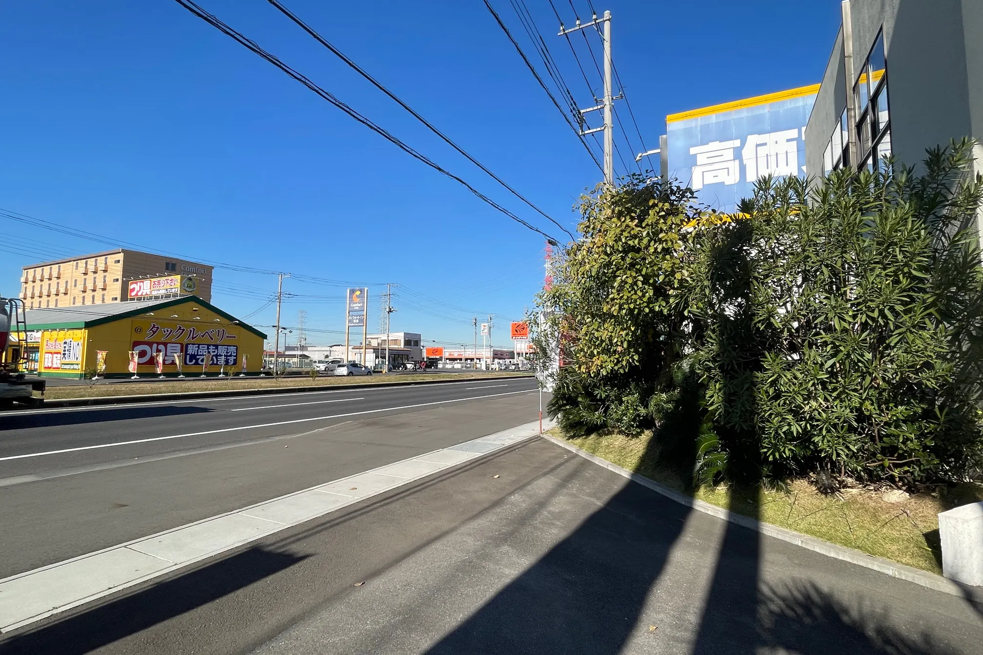 【茨城県神栖市エリア】キッチンカーでの出店に最適な国道沿い/モデルハウス前/屋外スペース