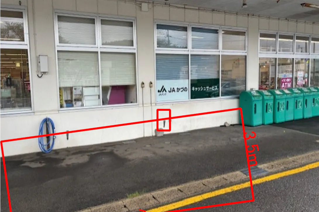 【マックスバリュ小坂】屋外スペース 販促プロモーションや物販に最適なスーパー店外催事イベントスペース