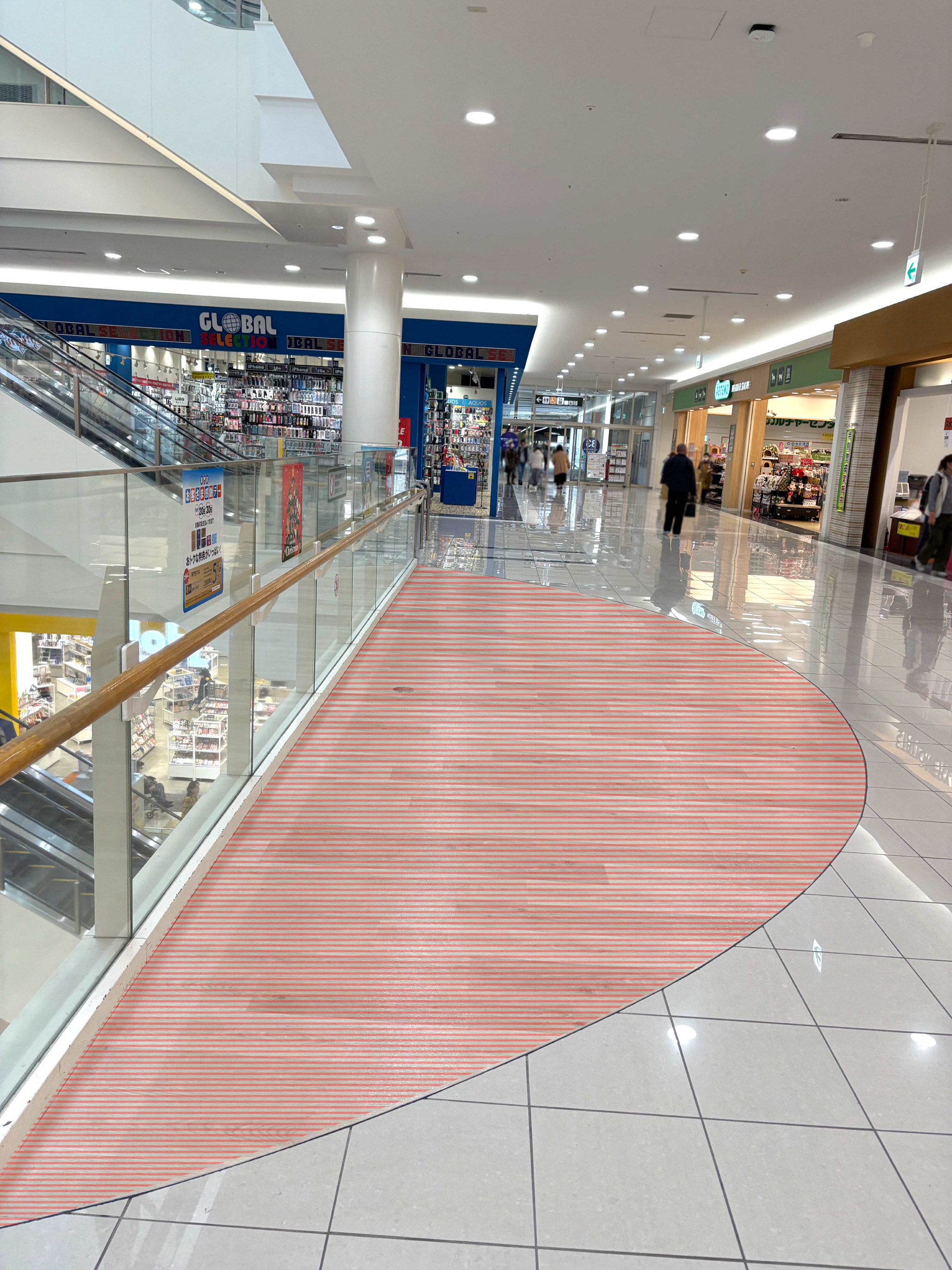 【イオンモール橿原】ノースモールA（喜久屋書店前）