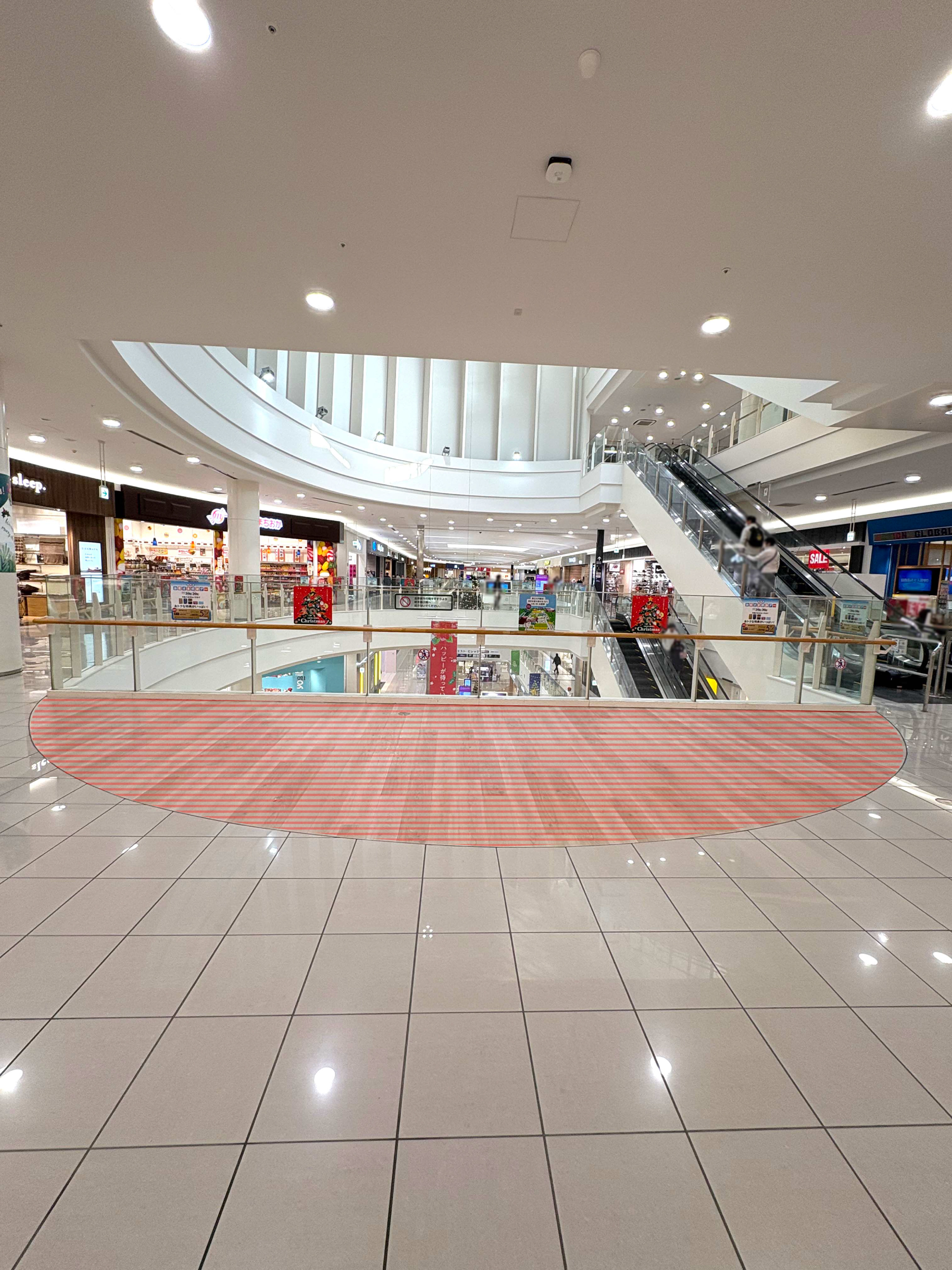 【イオンモール橿原】ノースモールA（喜久屋書店前）