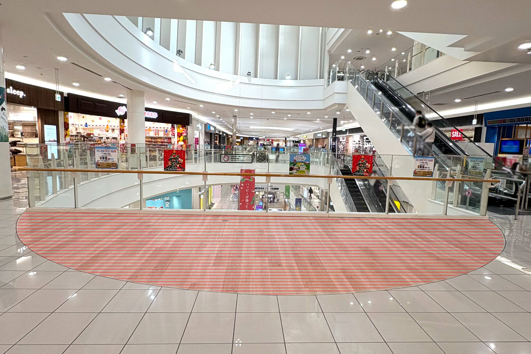 【イオンモール橿原】ノースモールA(喜久屋書店前)