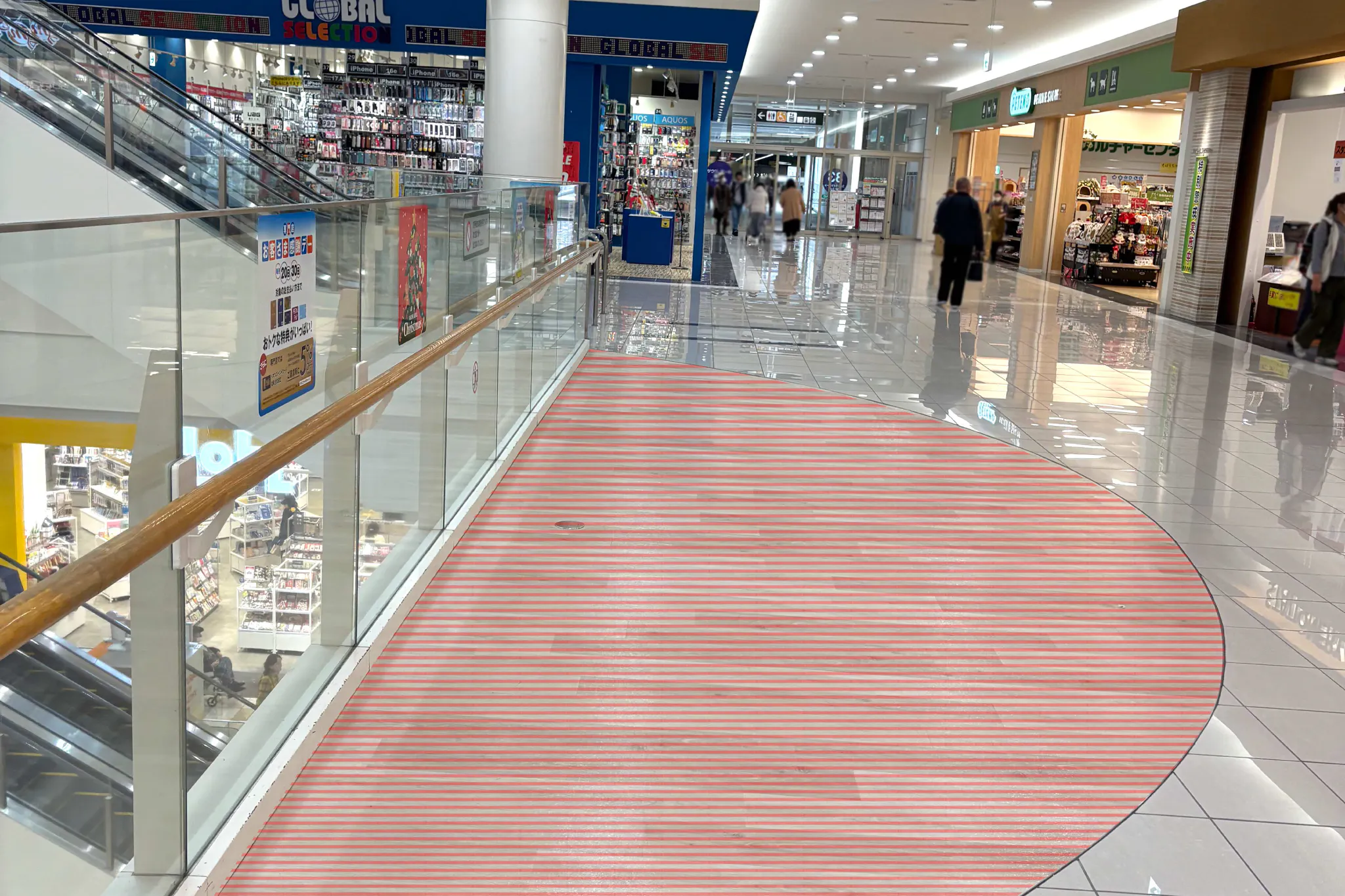 【イオンモール橿原】ノースモールA(喜久屋書店前)