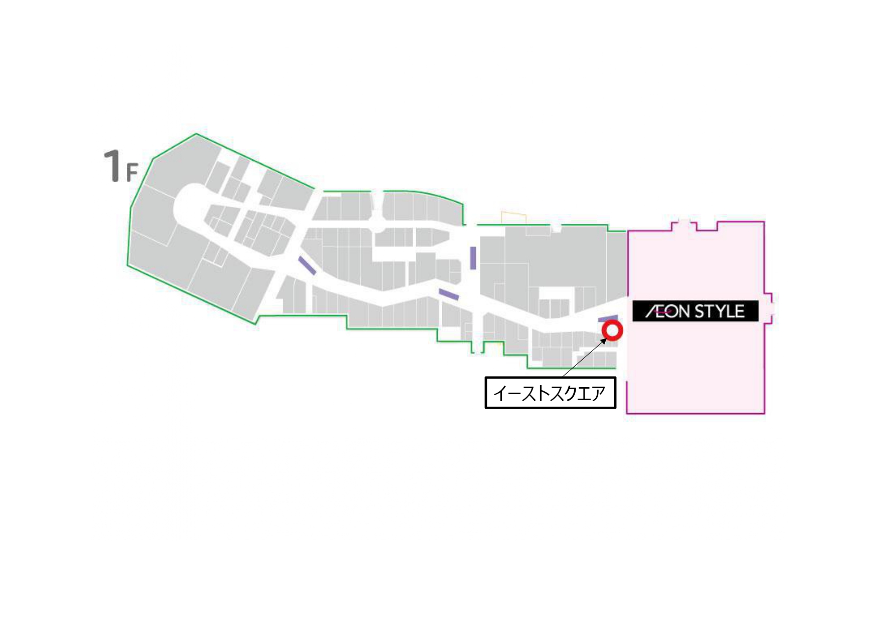 【イオンモール熊本】イーストスクエア