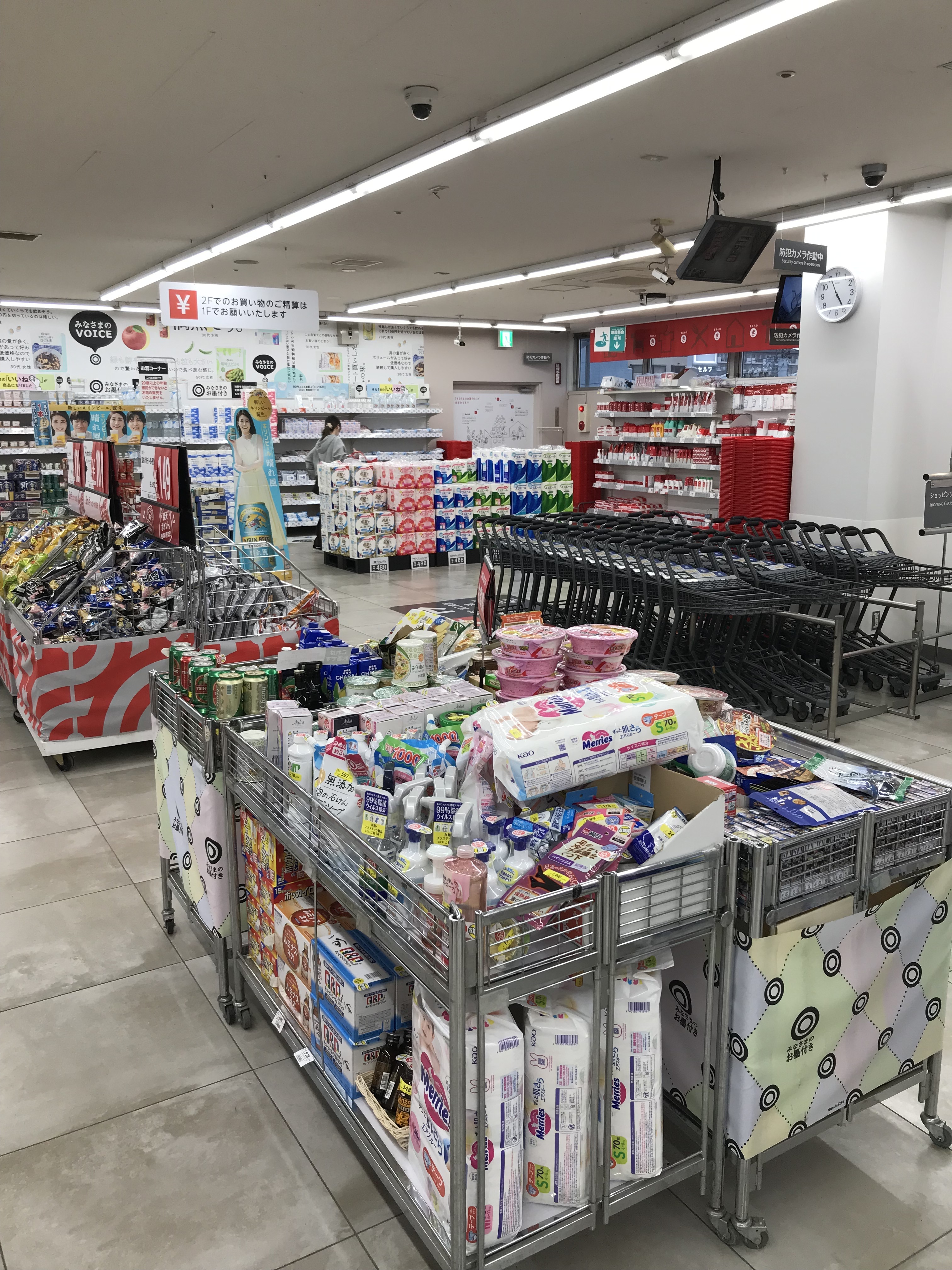 【西友　新浜店】2階催事場　ポップアップストア(物販、食物販)やプロモーション用途に最適なスーパー店内催事イベントスペース