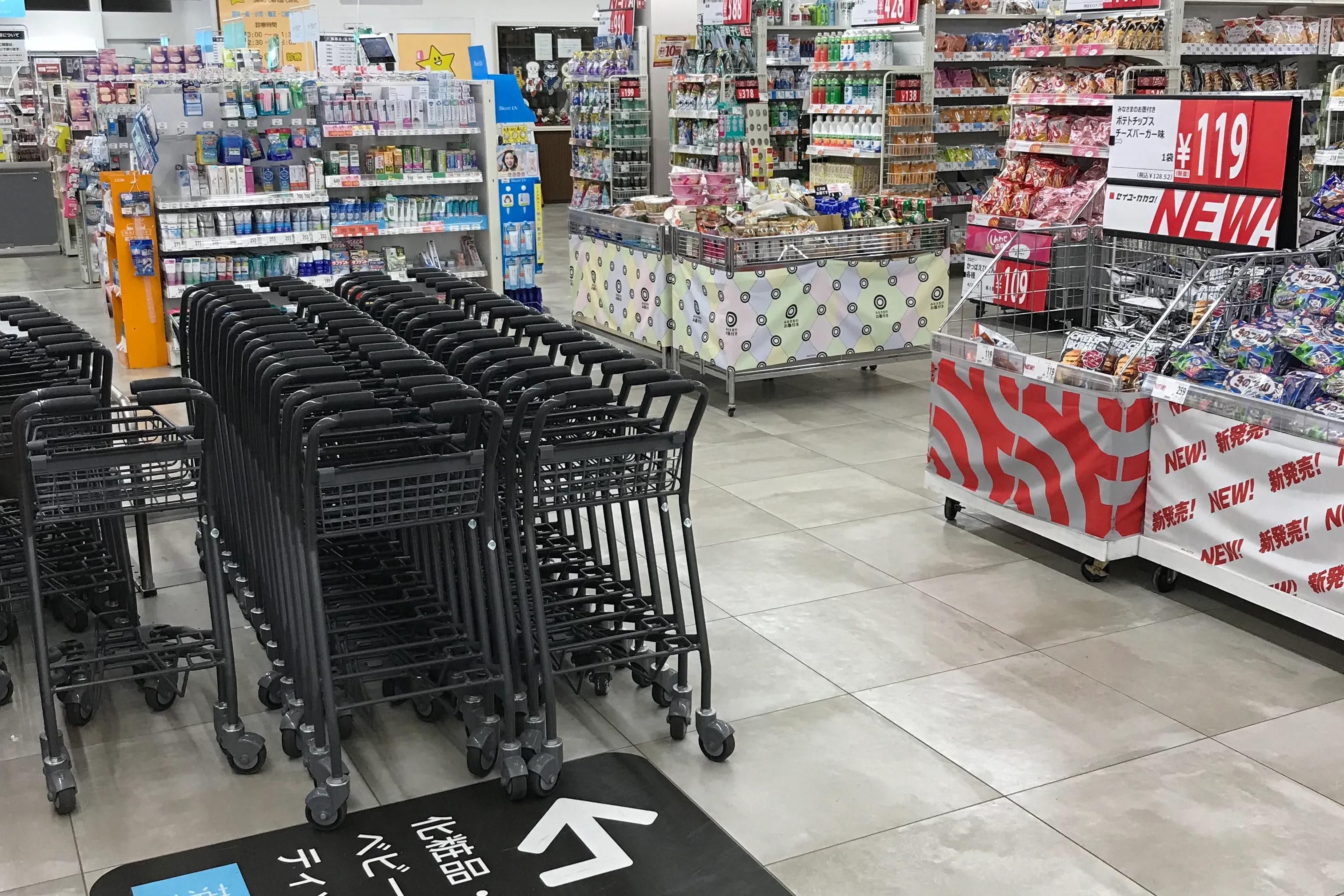 【西友 新浜店】2階催事場 ポップアップストア(物販、食物販)やプロモーション用途に最適なスーパー店内催事イベントスペース